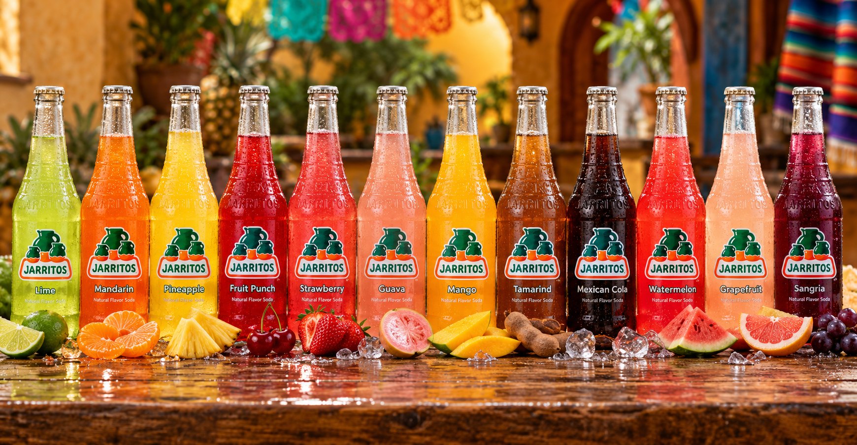 Jarritos Mexican sodas